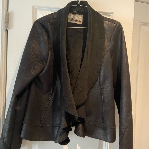 Guess suede jacket size M - Picture 3 of 6